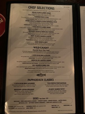 Menu photo 8 Pappadeaux Seafood Kitchen Austin, TX