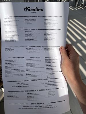 Menu photo 8 Vacation Columbia & Chill Columbia, MD