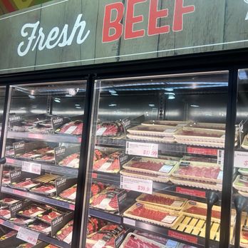 H Mart - Irvine Westpark - Hugh selection of beef - some are marinated - Grocery Near Me - Irvine, California