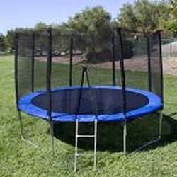 Sound Assembly Services - Trampoline with safety netting