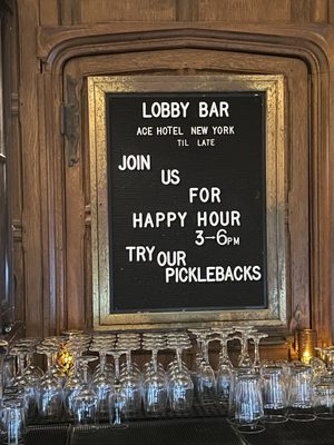 The Lobby Bar at Ace Hotel New York by null