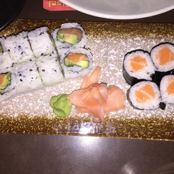 China Town - Alaskan roll on left, Salmon roll on right. I had intended to ask for Salmon ROE from the nigiri menu, not roll! My bad! Still delicious! - Chinese Near Me - Kerrville, Texas China Town - Alaskan roll on left, Salmon roll on right. I had intended to ask for Salmon ROE from the nigiri menu, not roll! My bad! Still delicious! - Chinese Near Me - Kerrville, Texas