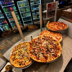 Pisano's Pizzeria - Hot slices served everyday from 11-4 sometimes a little later to feed those baseball teams coming into town for tournaments.