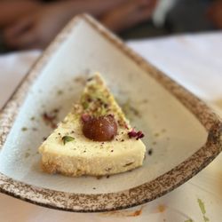 Masala Monsoon - Gulab Jamun cheesecake
