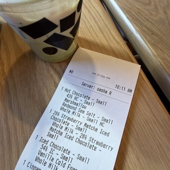 Knoops - Receipt - Chocolatiers & Shops Near Me - Salt Lake City, Utah