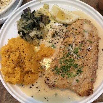 Vivolo's Chowder House - Local rock cod - Garlic butter flavor with vegetables - Seafood Near Me - Pacific Grove, California Vivolo's Chowder House - Local rock cod - Garlic butter flavor with vegetables - Seafood Near Me - Pacific Grove, California