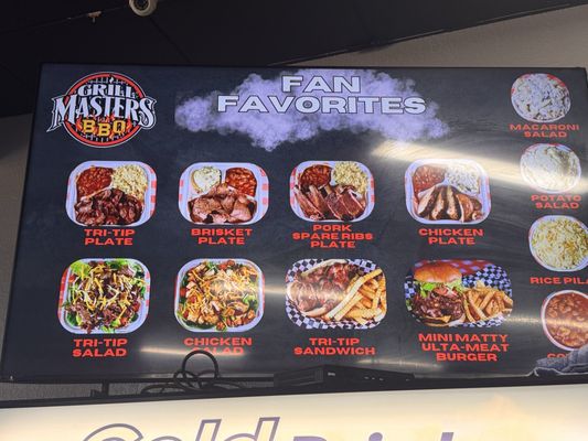 Menu photo 2 Grill Masters BBQ Clovis, CA