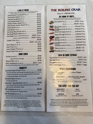 Menu photo 6 The Boiling Crab South Miami, FL Menu photo 6 The Boiling Crab South Miami, FL