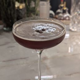 Midnight Hour Martini.