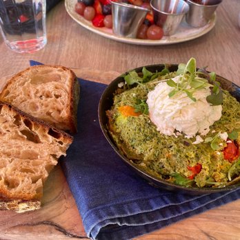 Papille Gustative - Brunch Green Egg Frittata - Coffee & Tea Near Me - Santa Monica, California Papille Gustative - Brunch Green Egg Frittata - Coffee & Tea Near Me - Santa Monica, California