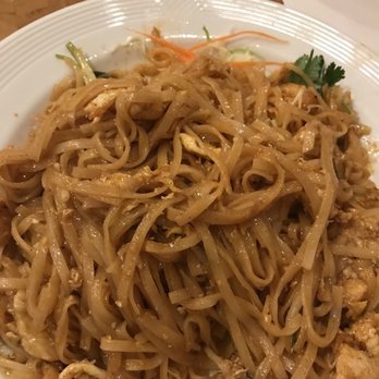 Simply Thai - Chicken pad Thai (good) - Thai Near Me - Newark, California Simply Thai - Chicken pad Thai (good) - Thai Near Me - Newark, California