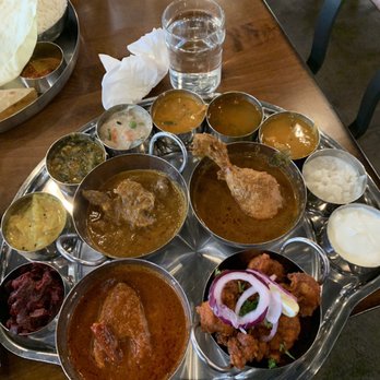 Anjappar Chettinad Indian Restaurant - Rest of the non vegetarian virundhu thali $21 - Indian Near Me - Tustin, California Anjappar Chettinad Indian Restaurant - Rest of the non vegetarian virundhu thali $21 - Indian Near Me - Tustin, California