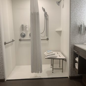 Home2Suites by Hilton Brunswick - Mobility Accessible Restroom. Roll in shower. - Hotels Near Me - Brunswick, Georgia Home2Suites by Hilton Brunswick - Mobility Accessible Restroom. Roll in shower. - Hotels Near Me - Brunswick, Georgia