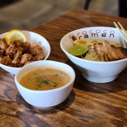 Rococo Ramen - Karaage and dipping noodles
