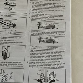 Lake Appliance Repair - I found this in my owner's manual. Why wasn't this attempted? - Appliances & Repair Near Me - Reno, Nevada Lake Appliance Repair - I found this in my owner's manual. Why wasn't this attempted? - Appliances & Repair Near Me - Reno, Nevada