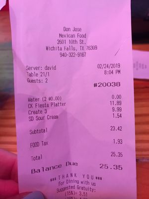 Don Jose Mexican Restaurant by null