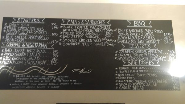 Menu photo 1 Bad Jeff's Barbecue Prague, PR Menu photo 1 Bad Jeff's Barbecue Prague, PR
