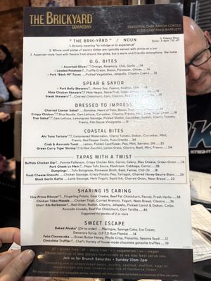Menu photo 2 The Brickyard Downtown Chandler, AZ