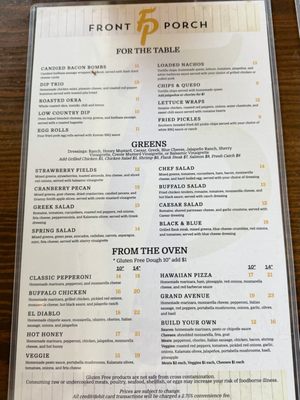Menu photo 3 Front Porch Hoover, AL Menu photo 3 Front Porch Hoover, AL