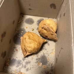 Veggie Samosa (price increased slightly - maybe $1.65 each now) Feb 2026