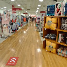Directional signs and wide aisles
