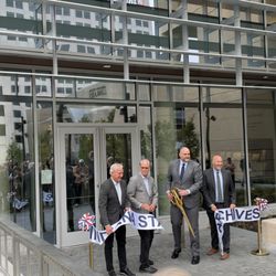 Indiana State Library - Ribbon cutting