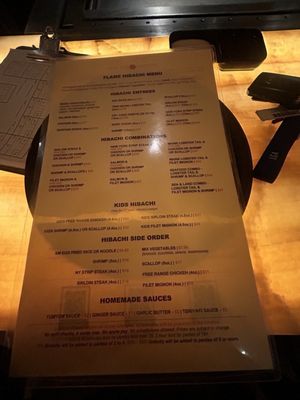 Menu photo 3 Flame Bronx, NY
