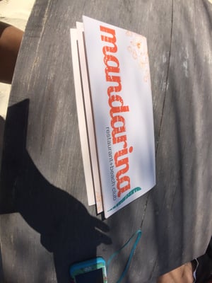 Mandarina Seaside restaurant by null