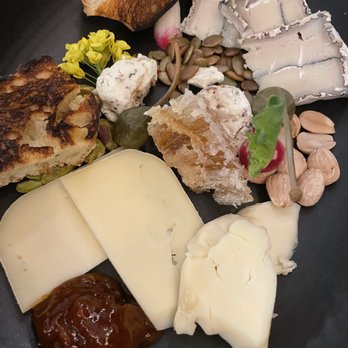 Spoonbar - Trio of local cheese. Brands were the amazing Cypress Grove Humboldt Fog, Point Reyes Toma, Sky Hills Farms Feta. - Seafood Near Me - Healdsburg, California Spoonbar - Trio of local cheese. Brands were the amazing Cypress Grove Humboldt Fog, Point Reyes Toma, Sky Hills Farms Feta. - Seafood Near Me - Healdsburg, California