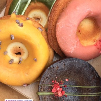 Third Culture Bakery - Berkeley - Passion fruit, strawberry, matcha donuts + matcha custard cake - Bakeries Near Me - Berkeley, California Third Culture Bakery - Berkeley - Passion fruit, strawberry, matcha donuts + matcha custard cake - Bakeries Near Me - Berkeley, California