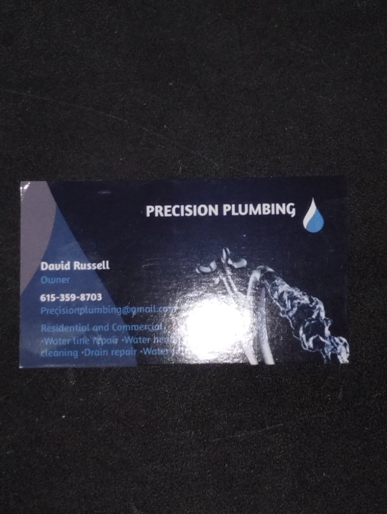 Slide of Precision Plumbing