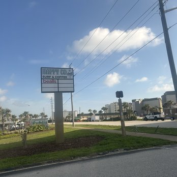 Happy Co Surf & Coffee - Sign out front - Coffee & Tea Near Me - Ormond Beach, Florida