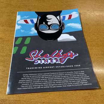 Shelby's Diner - the menu for the restaurant - Breakfast & Brunch Near Me - Amarillo, Texas