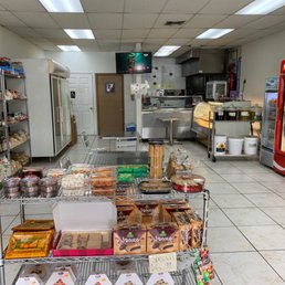 a grocery store filled with food