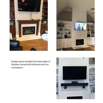 A-Pro Handyman - Complete Family room and Kitchen Upgrade - Handyman Near Me A-Pro Handyman - Complete Family room and Kitchen Upgrade - Handyman Near Me