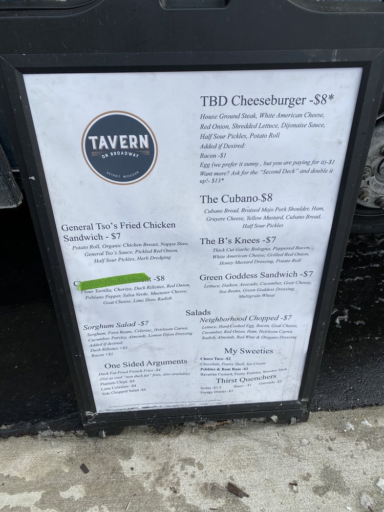 Tavern On Broadway Logo