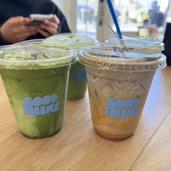 Goodthing Coffee - Matcha and black sesame einspanner - Coffee & Tea Near Me - Burlingame, California
