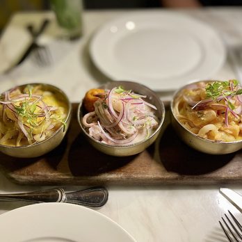 CVI.CHE 105 - Trilogía De Ceviche - Peruvian Near Me - Miami, Florida CVI.CHE 105 - Trilogía De Ceviche - Peruvian Near Me - Miami, Florida