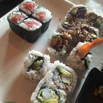 Sushi Yoshi - Tuna, Eel/Avocado, Shrimp tempura Rolls - Sushi Bars Near Me - Vienna, Virginia Sushi Yoshi - Tuna, Eel/Avocado, Shrimp tempura Rolls - Sushi Bars Near Me - Vienna, Virginia