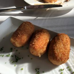Ham and cheese croquettes Ham and cheese croquettes