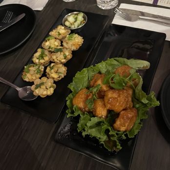 Plumeria - Flower Cups, Crispy Tofu Tamarind - Thai Near Me - San Diego, California