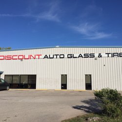 Discount Auto Glass and Tire - We've just installed a new sign to make it easier for our customers to find us.