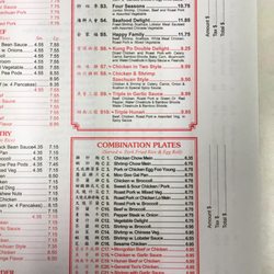 Hong Kong Restaurant - Chef Specials and Combos