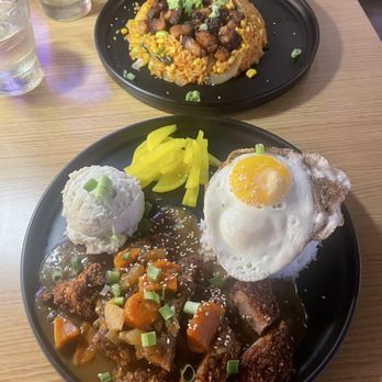 Ramen Lab Eatery-Delray Beach - Katsu curry with fried egg - Ramen Near Me - Delray Beach, Florida