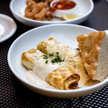 Quanto Basta - Cannelloni with chicken, spinach & mushroom - Italian Near Me - Wilmington, North Carolina Quanto Basta - Cannelloni with chicken, spinach & mushroom - Italian Near Me - Wilmington, North Carolina