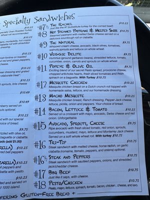 Menu photo 7 Morucci's Deli Walnut Creek, CA