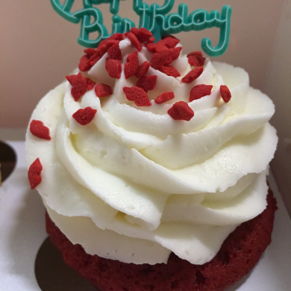Frosting Cupcakes - Red Valve based cupcake - Custom Cakes Near Me - Vero Beach, Florida Frosting Cupcakes - Red Valve based cupcake - Custom Cakes Near Me - Vero Beach, Florida