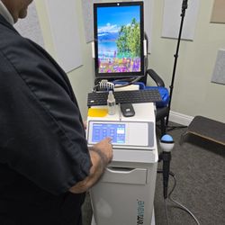 Youdeem Gilbert, DC - The doctor is great at using the shockwave machine.
