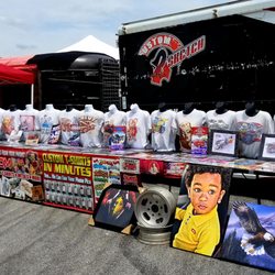 Beech Bend Raceway Park - Custom T-Shirts vendor, Sherm & Will.