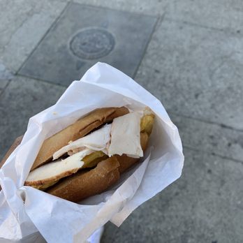 Latte Express - Turkey egg n cheese on a bagel - Coffee & Tea Near Me - San Francisco, California